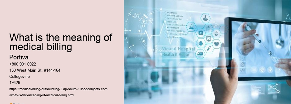 what is the meaning of medical billing